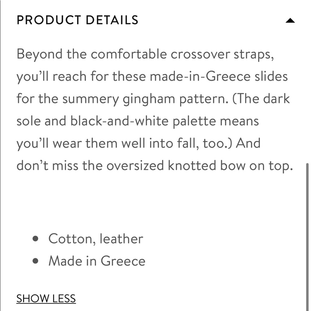 NEW • Ancient Greek Sandals • Thais Gingham Sandal - Picture 3 of 6
